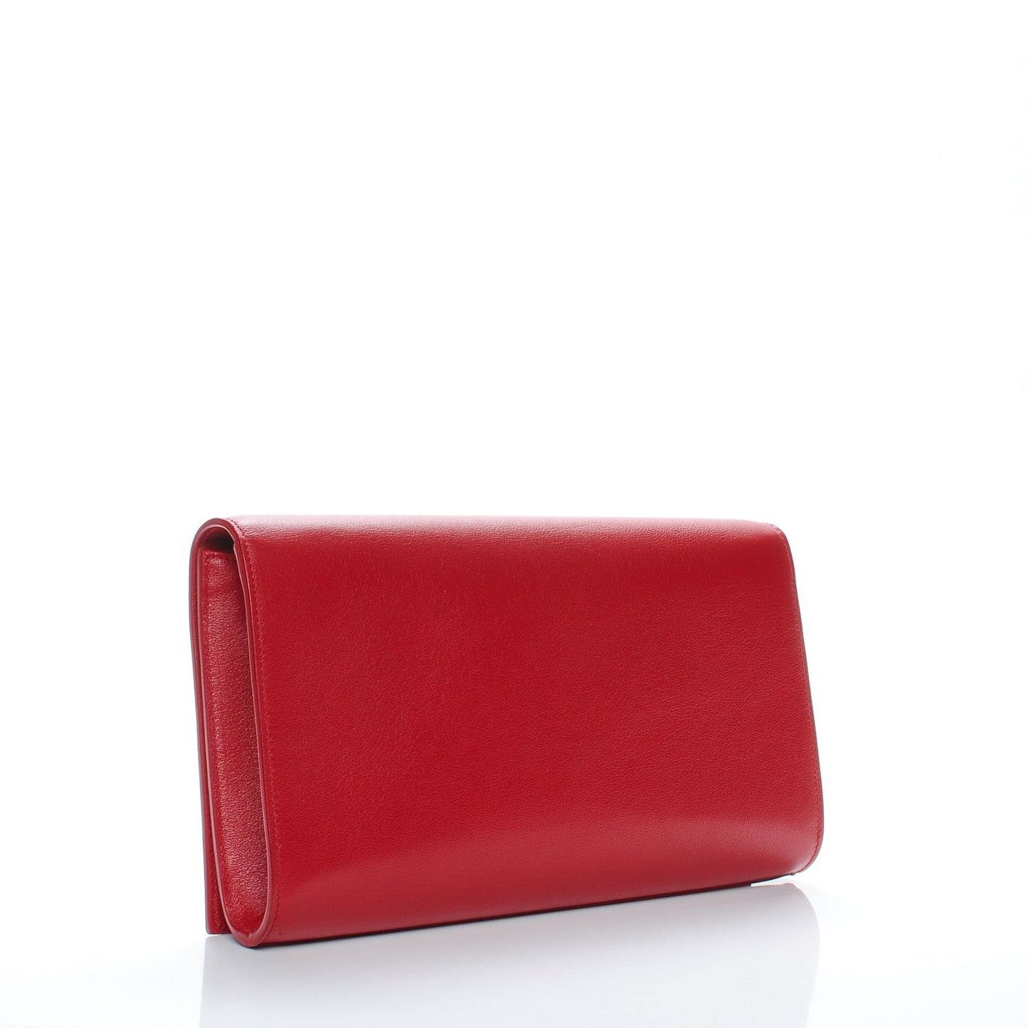 Calfskin Monogram Large Belle De Jour Clutch Red