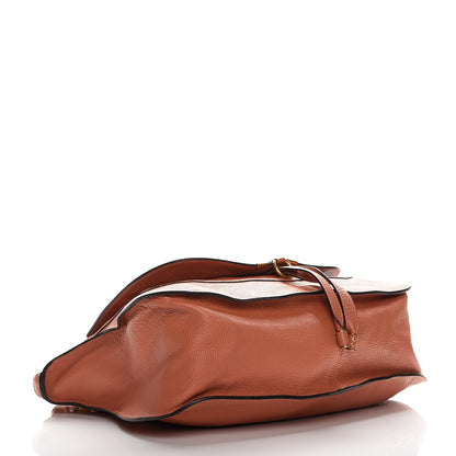 Chloe Calfskin Large Marcie Satchel Coral 4 of 9