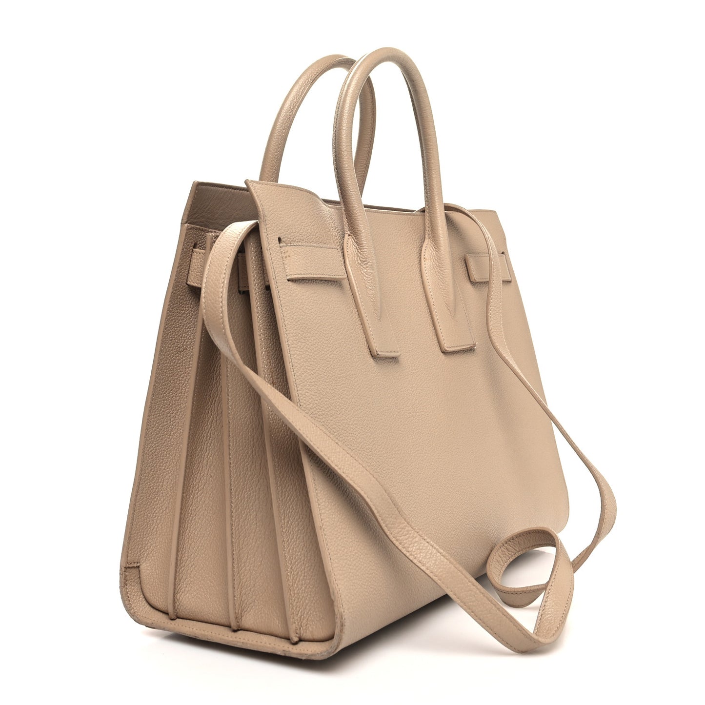 Grained Calfskin Small Sac De Jour Nude Powder