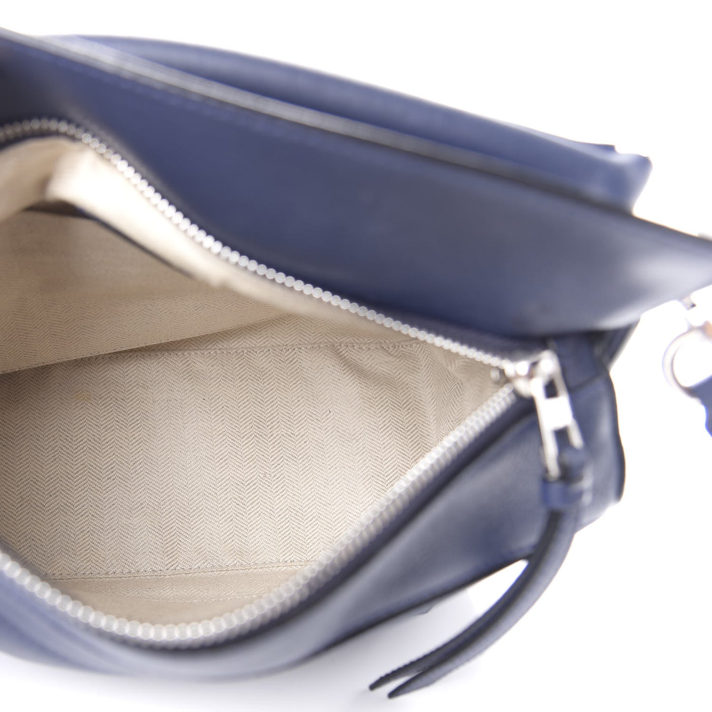 Calfskin Small Puzzle Bag Marine