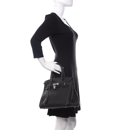 Hermes Togo Birkin 30 Black 2 of 12