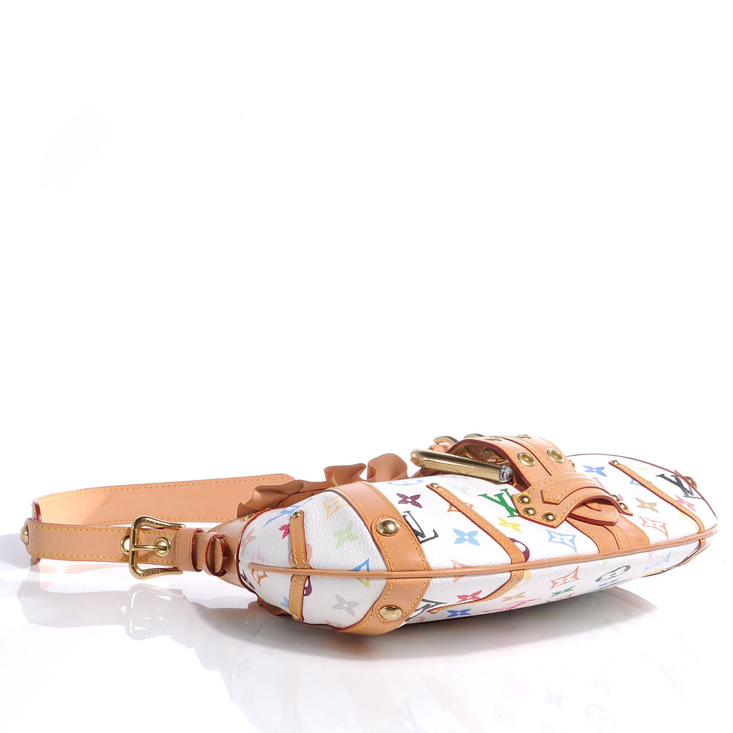 Louis Vuitton Monogram Multicolor Leonor White 4 of 9
