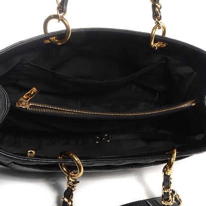 Chanel Caviar Grand Shopping Tote GST Black 5 of 7