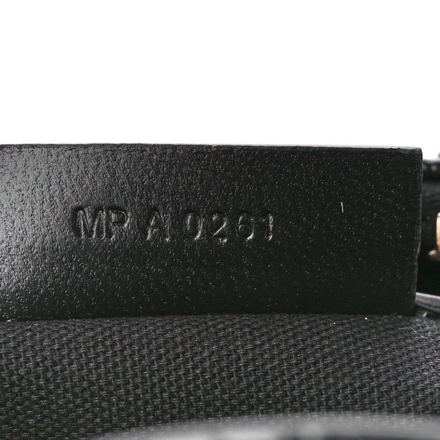 Calfskin Crocodile Embossed Mini Antigona Black