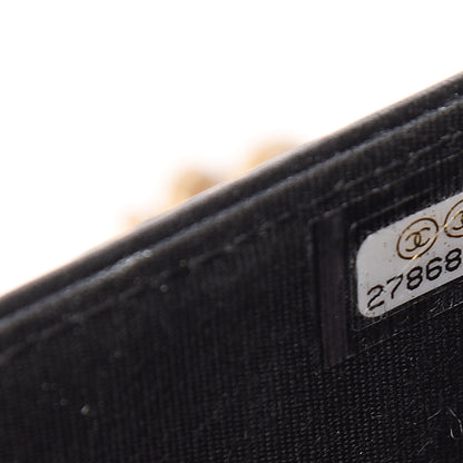 Chanel Caviar Quilted Boy Wallet On Chain WOC Black 7 of 11