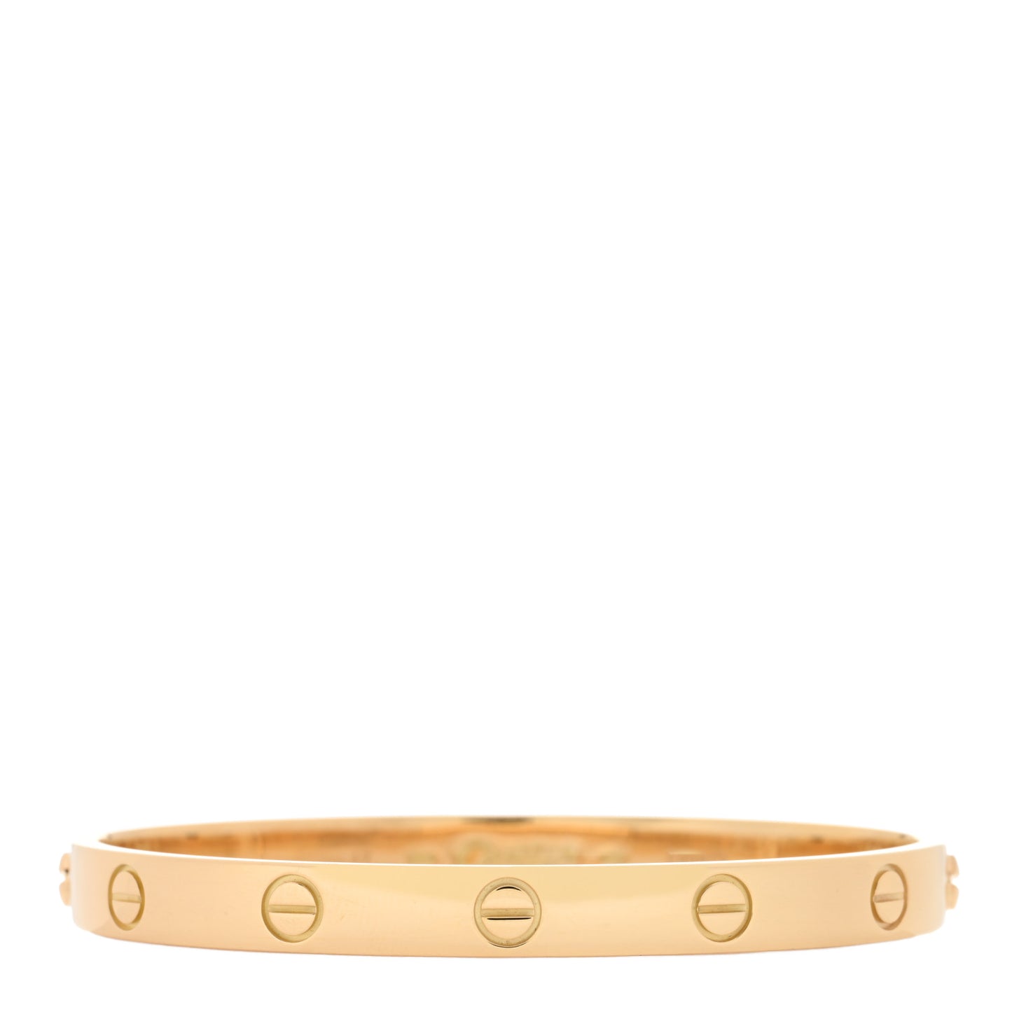 18K Yellow Gold LOVE Bracelet 17