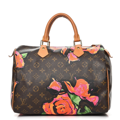 Louis Vuitton Monogram Roses Speedy 30 1 of 13