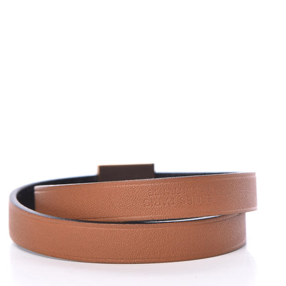 Hermes Swift Medor Infini Double Tour Bracelet T2 Black Gold 3 of 6