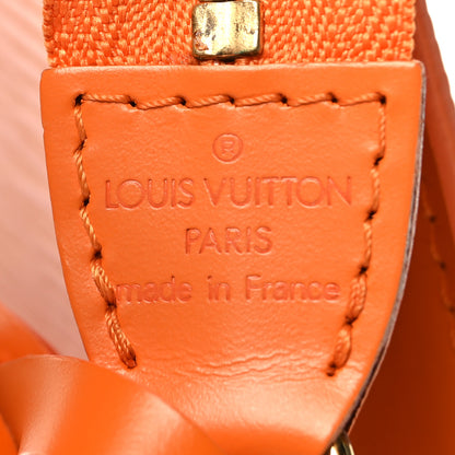 Louis Vuitton Epi Pochette Accessories 24 Mandarin 6 of 10