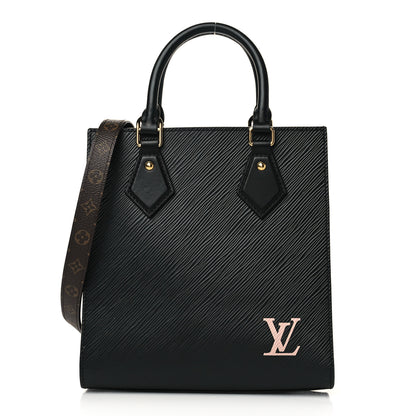 Louis Vuitton Epi Sac Plat BB Black 1 of 8
