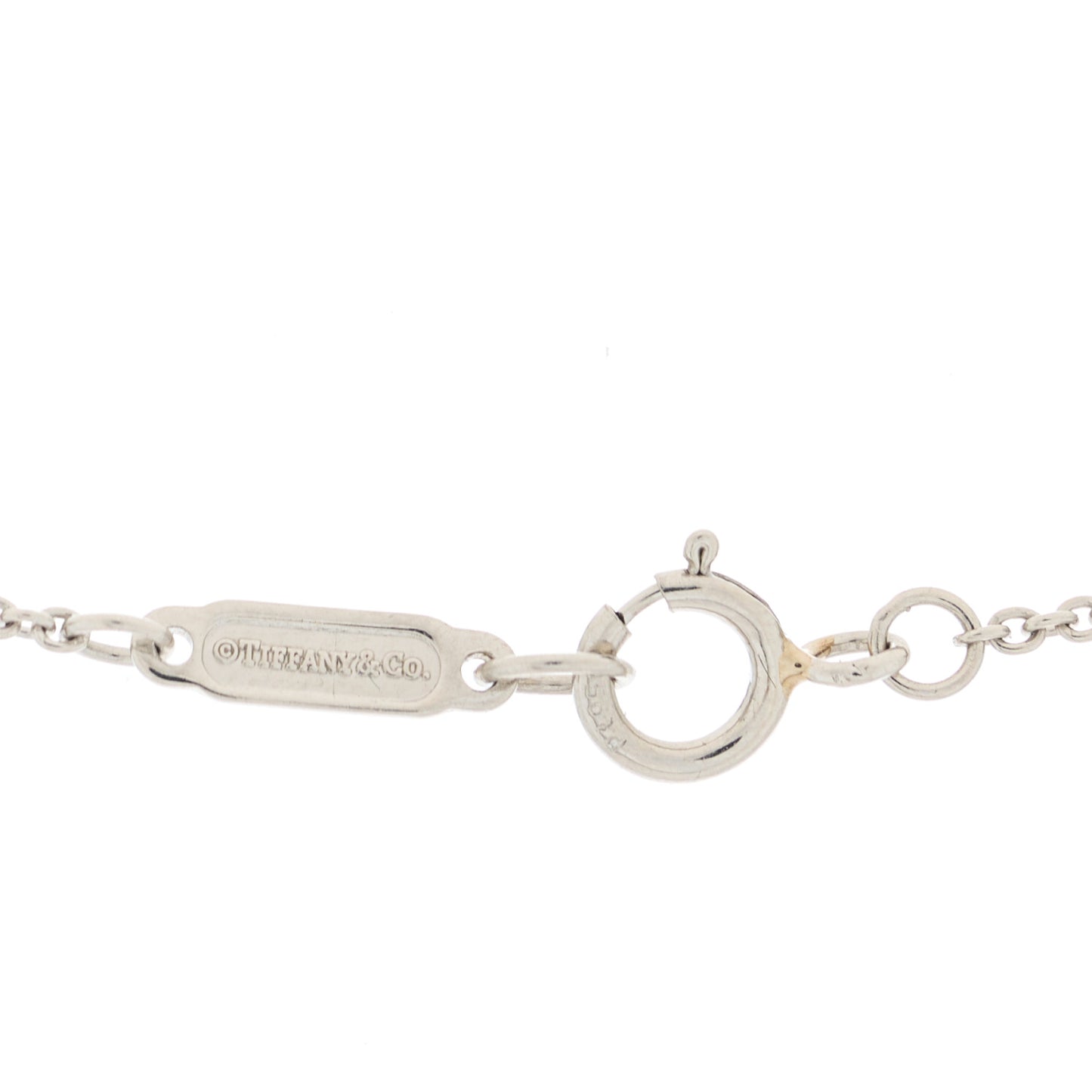 Platinum Diamond Mini Victoria Necklace