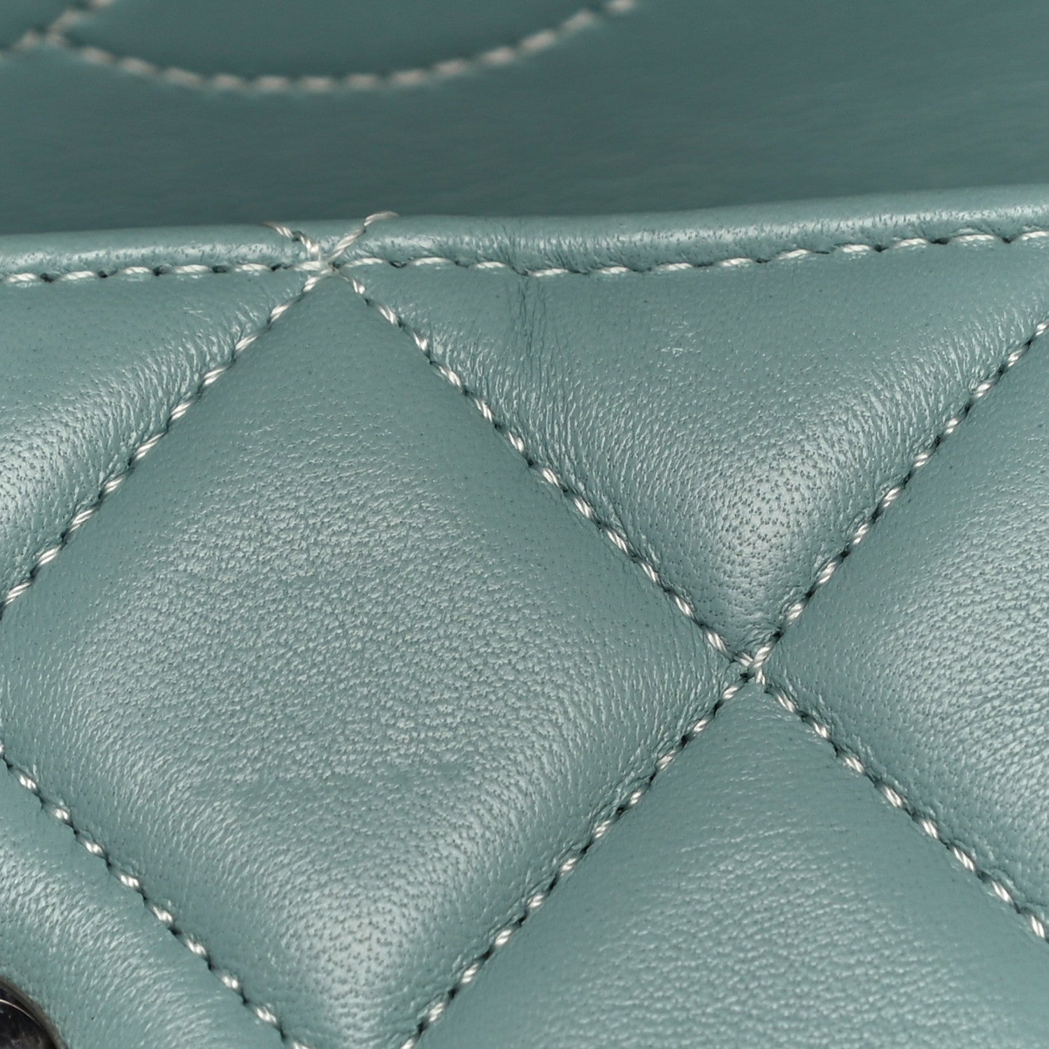 Chanel Lambskin Quilted Small Trendy CC Flap Dual Handle Bag Light Green 14 of 14