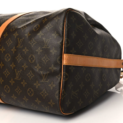 Louis Vuitton Monogram Keepall Bandouliere 55 10 of 17