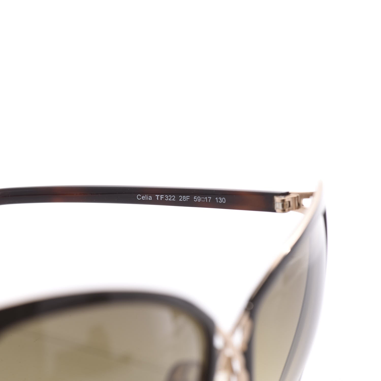 Tom Ford Celia Sunglasses TF322 Brown 5 of 6
