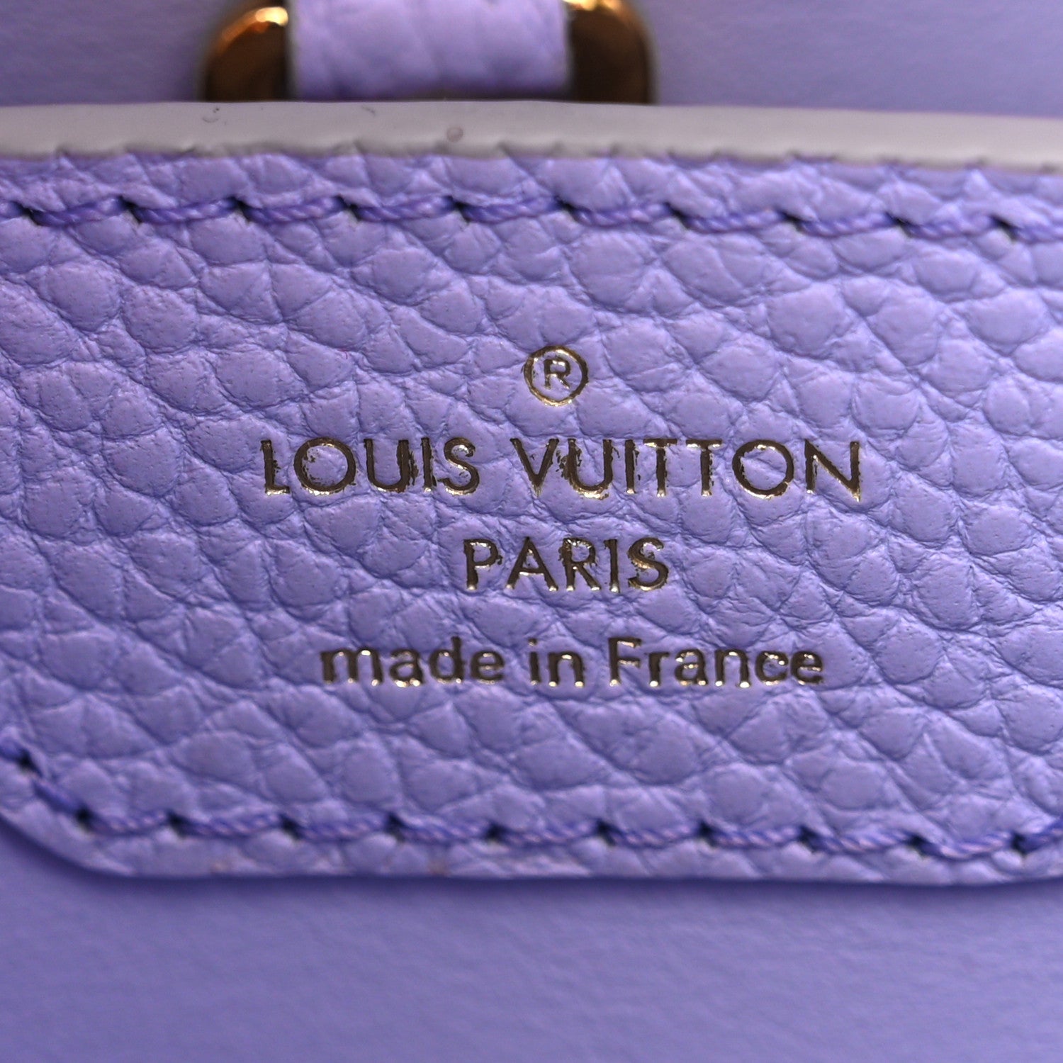 Louis Vuitton Taurillon Braided Chain Capucines BB Iris Creme 6 of 9