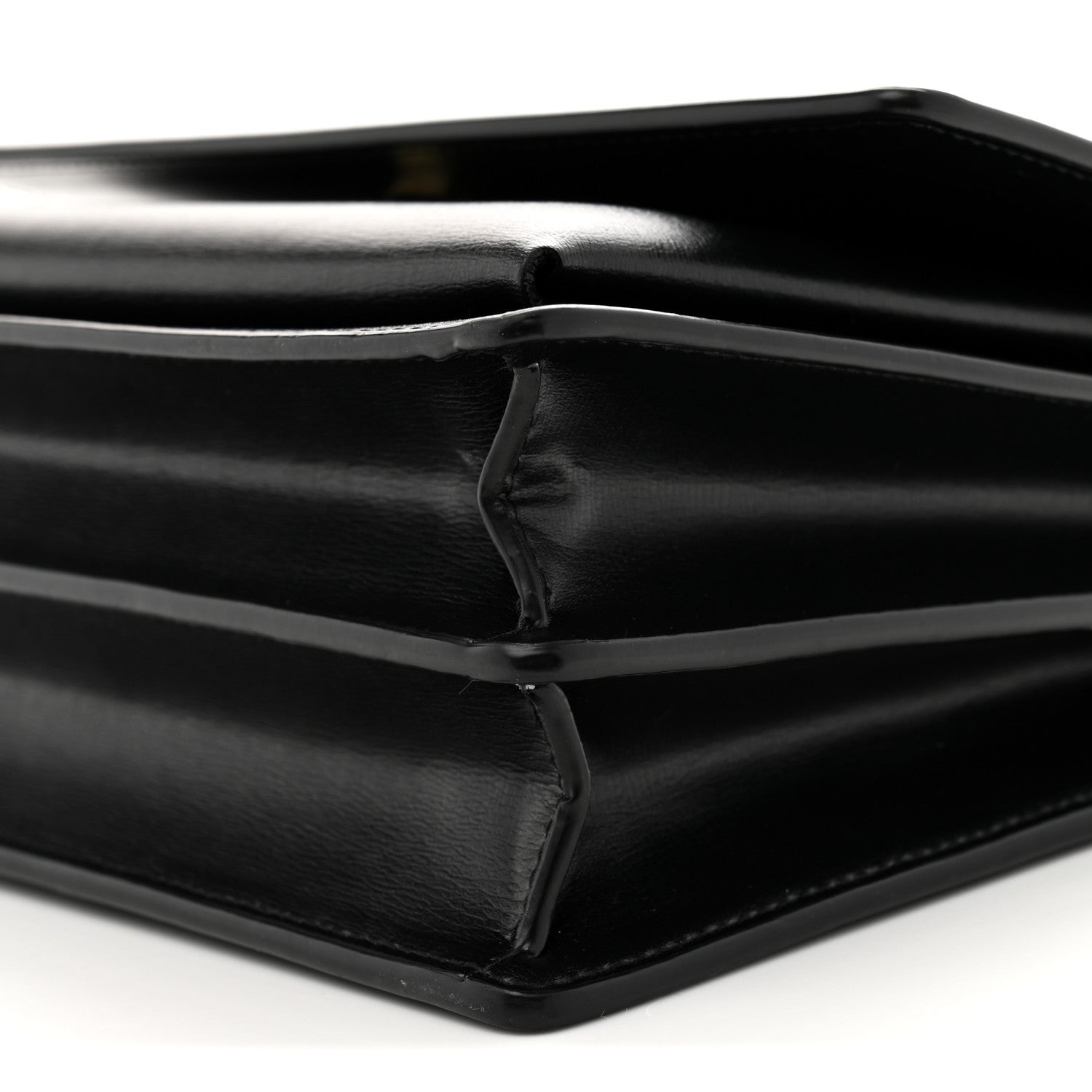 Saint Laurent Calfskin Medium Monogram Sunset Black 10 of 10