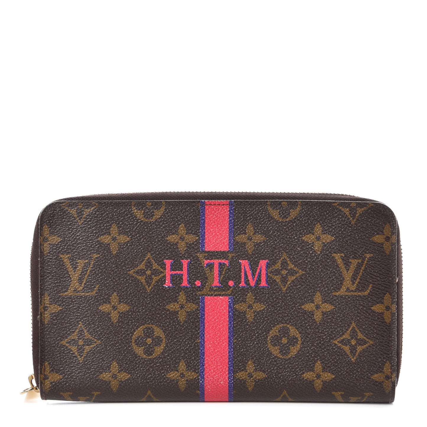 Monogram My LV Heritage Zippy Organizer Wallet Fuchsia Violet