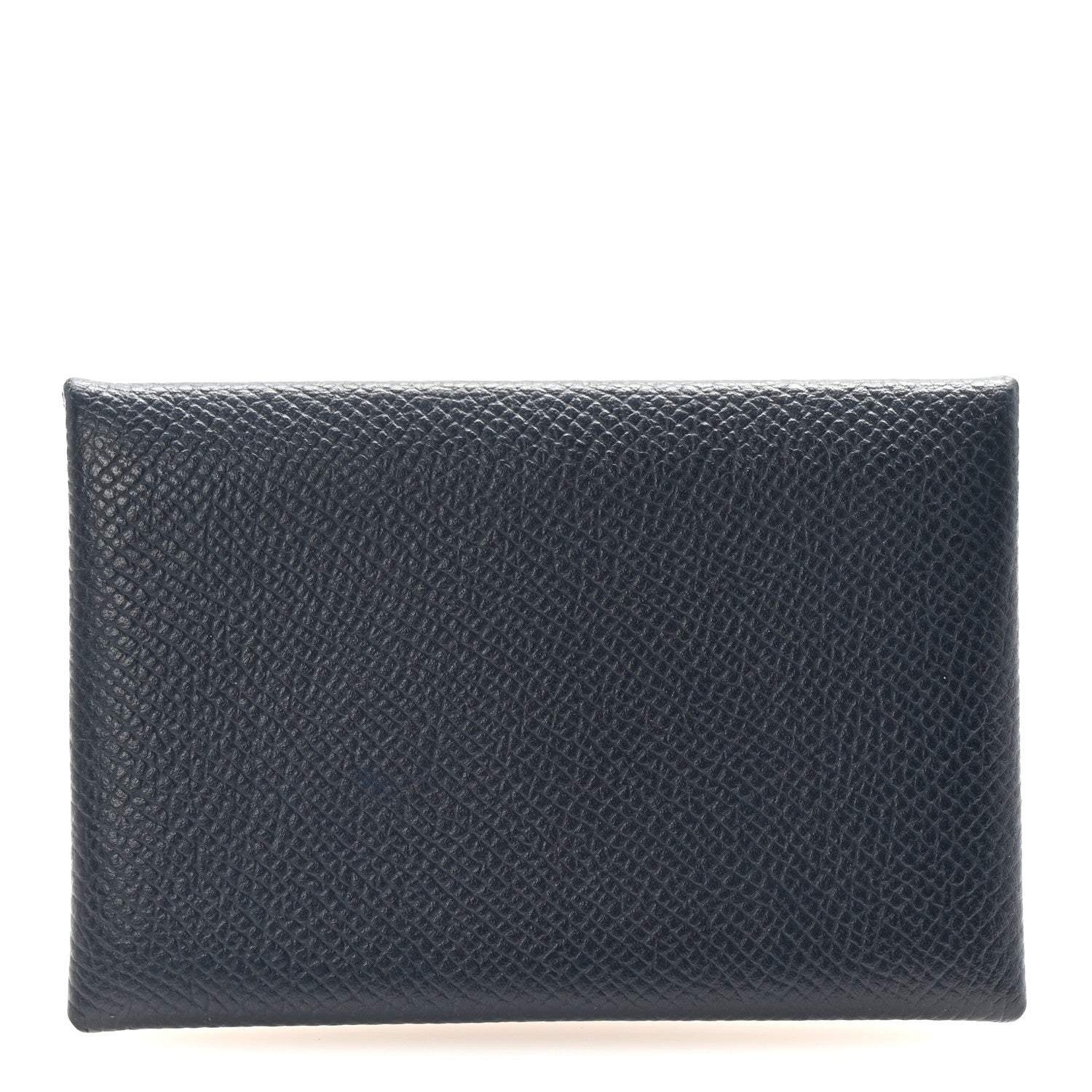 Hermes Epsom Calvi Card Case Bleu Nuit 1 of 8