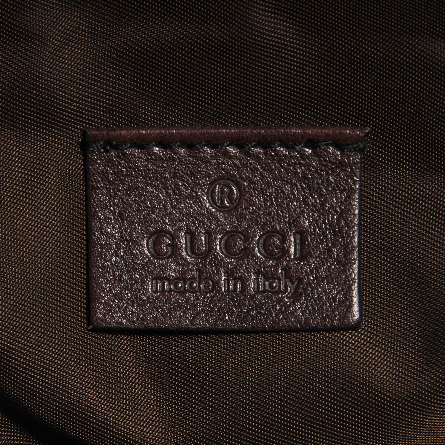 Gucci Crystal Monogram Babouska Wristlet Dark Brown 6 of 8
