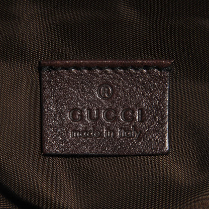 Gucci Crystal Monogram Babouska Wristlet Dark Brown 6 of 8