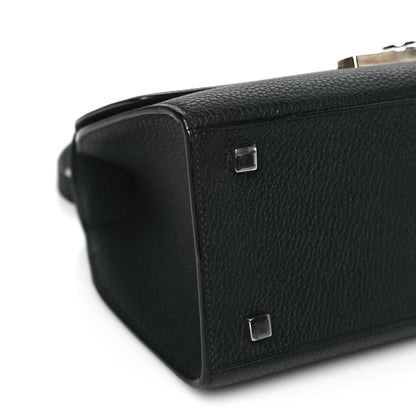 Moynat Taurillon Blush Rejane PM Black 8 of 10