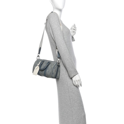 Louis Vuitton Monogram Washed Denim Keepall Bandouliere 25 2 of 10