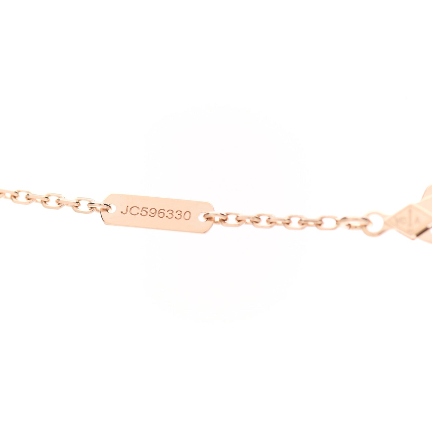18K Rose Gold Diamond Mother of Pearl Two Butterfly Pendant Necklace