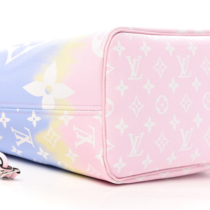 Louis Vuitton Monogram Escale Neverfull MM Pastel 8 of 10