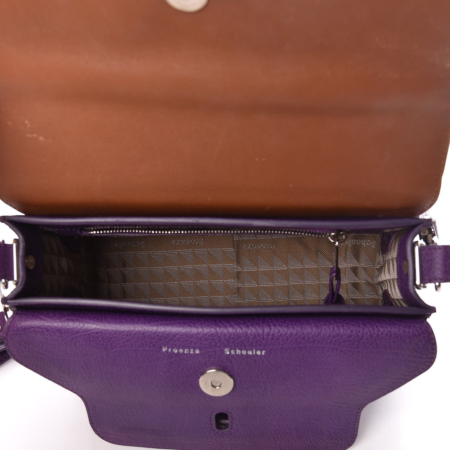 Calfskin Mini PS11 Classic Shoulder Bag Veruca