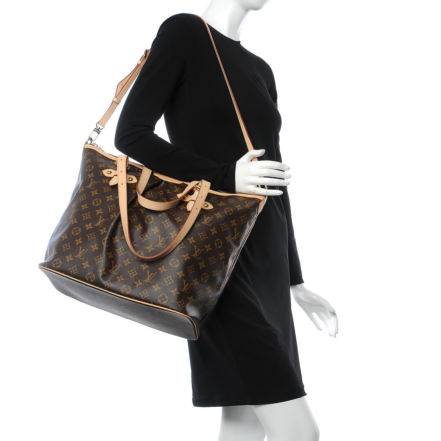 Louis Vuitton Monogram Palermo GM 3 of 20