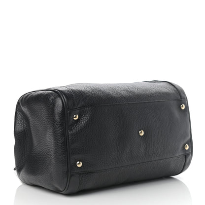Gucci Pebbled Calfskin Medium Soho Boston Black 4 of 17