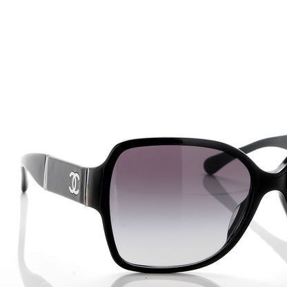 Chanel Acetate Square Summer CC Sunglasses 5230-Q-A Black 7 of 9
