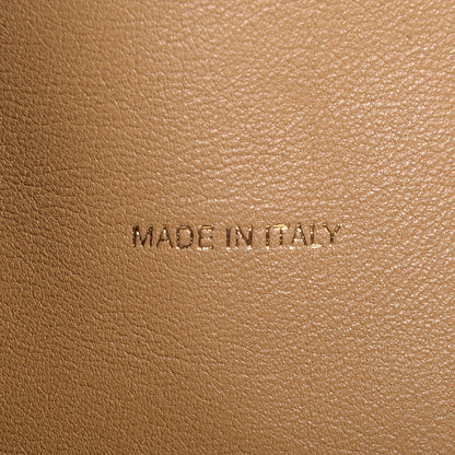 Celine Lambskin Horizontal Bi-Cabas Blue Camel 9 of 9