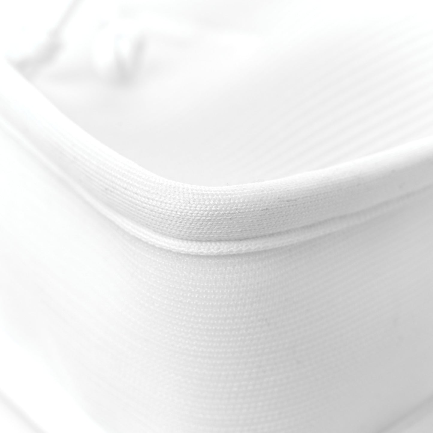 Ribbed Knit Small Ryan Bag White
