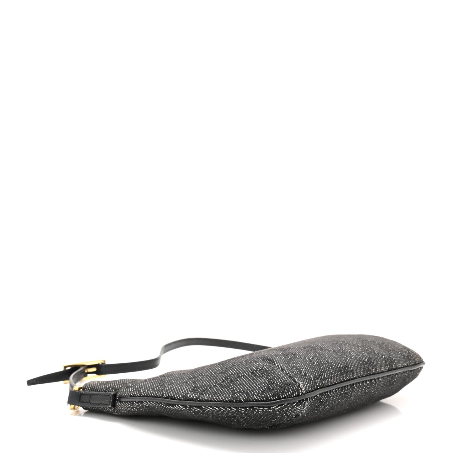 Denim Monogram Pochette Black