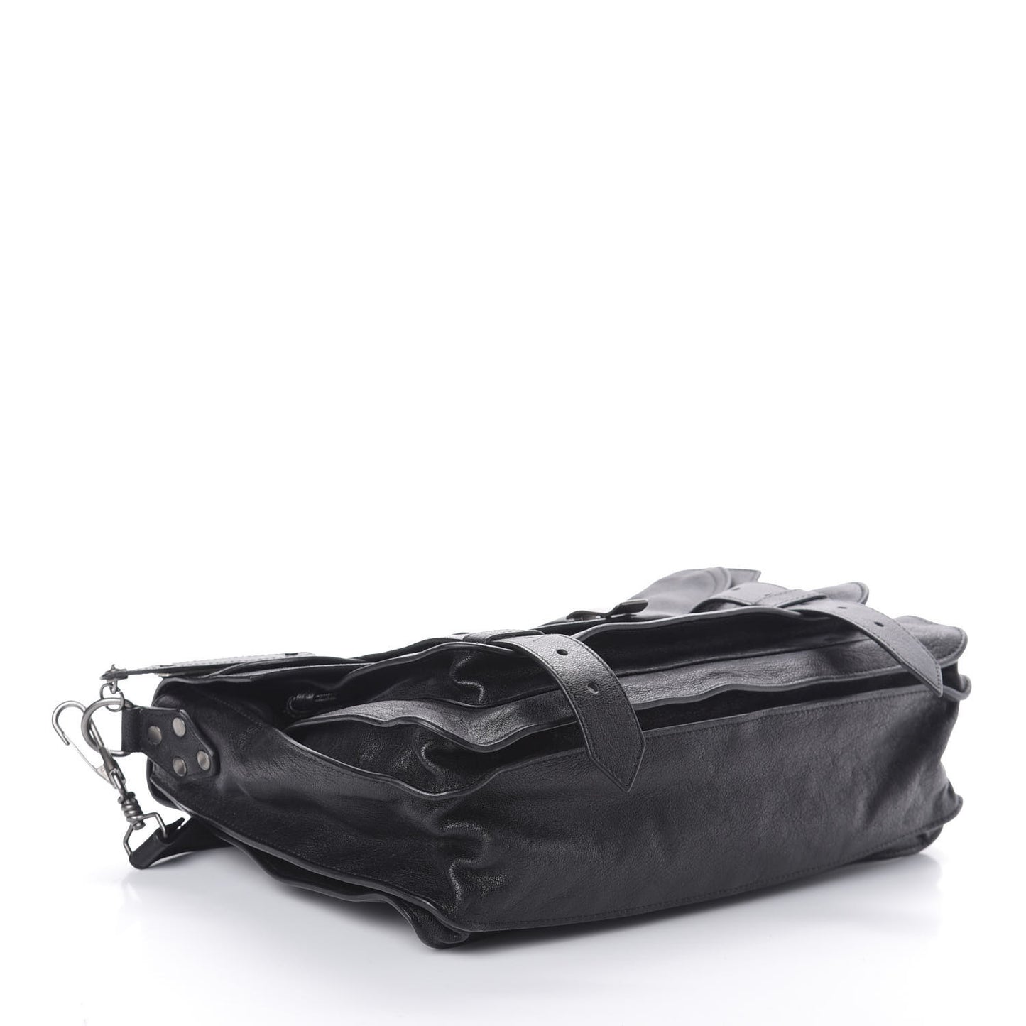 Lambskin Medium PS1 Satchel Black