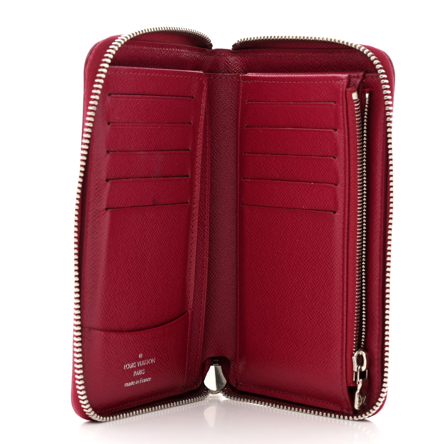 Epi Zippy Compact Wallet Fuchsia