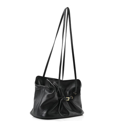 Prada Nappa Small Dada Shoulder Bag Black 3 of 9