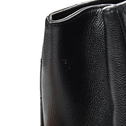 Chanel Caviar Quilted XL Grand Shopping Tote GST Black 14 of 16