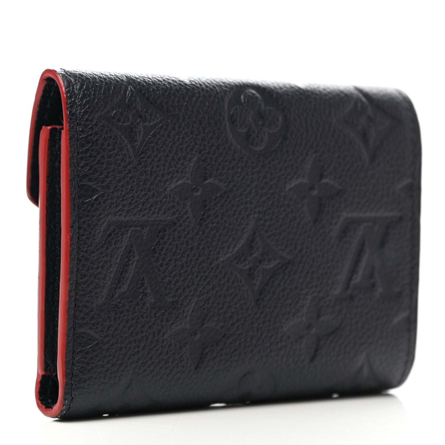 Louis Vuitton Empreinte Victorine Wallet Marine Rouge 3 of 10