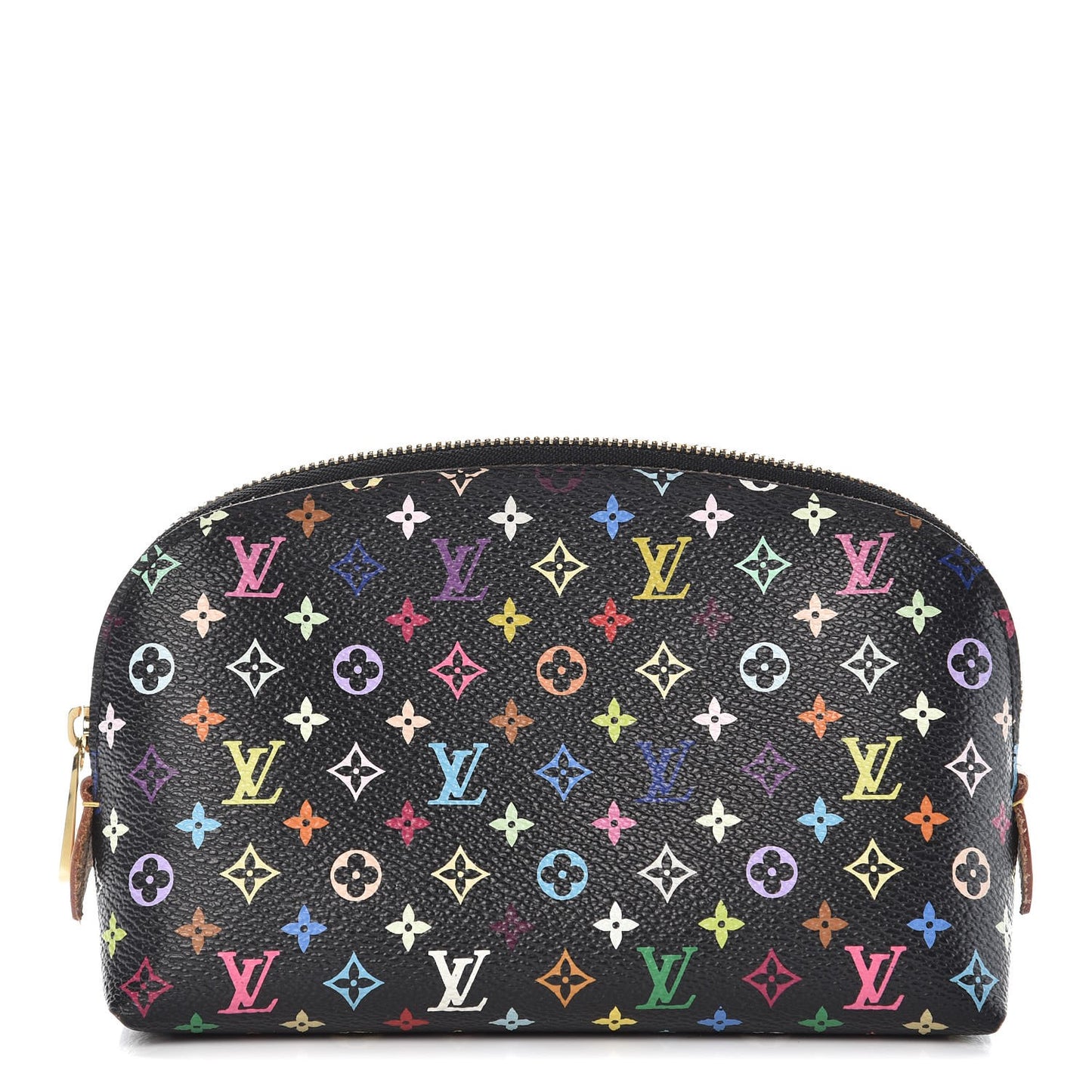 Monogram Multicolor Cosmetic Pouch Black Grenade