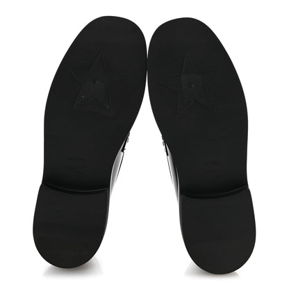 Christian Dior Brushed Calfskin Boy Loafers 37.5 Black 6 of 10