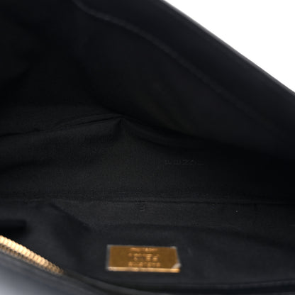 Fendi Nappa FF 1974 Embossed Baguette Black 5 of 14