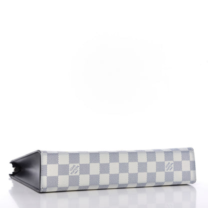Louis Vuitton Damier Azur Latitude America's Cup Pochette Voyage MM Autres Toiles 4 of 11