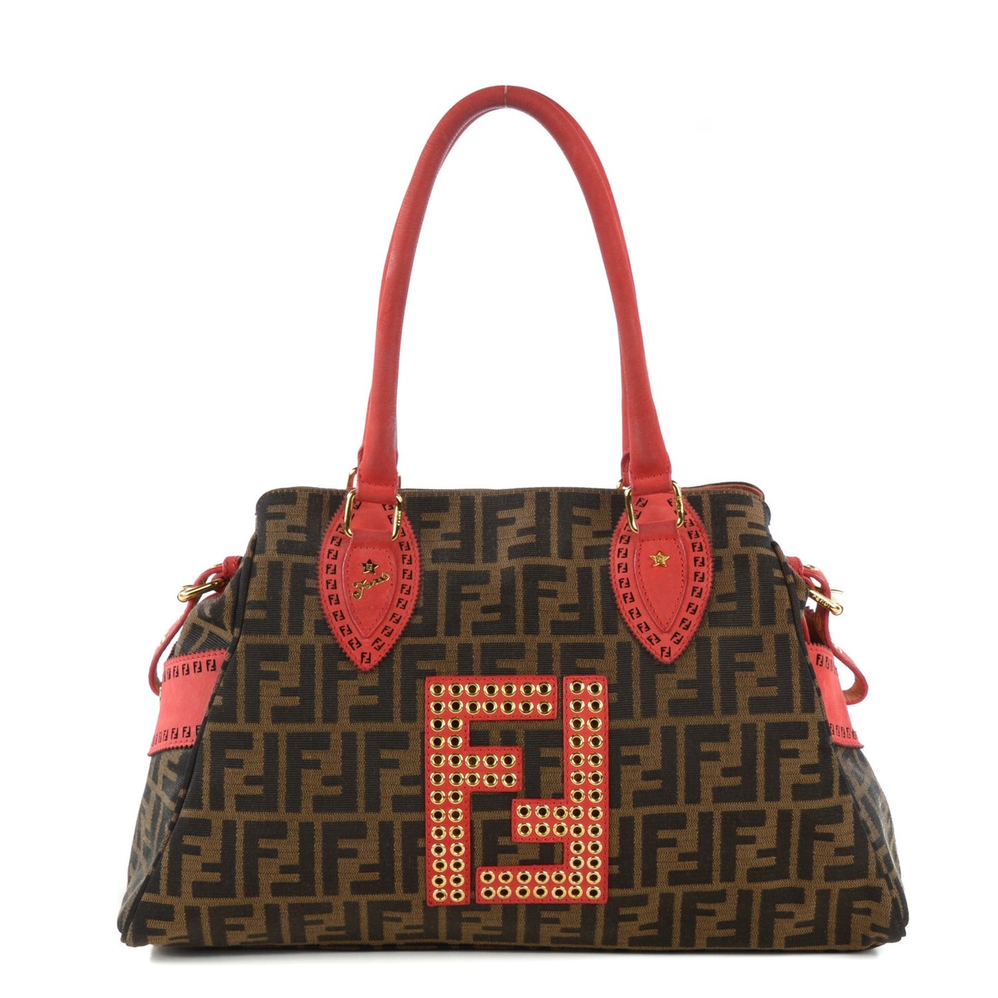 Zucca Grommet Bag De Jour Tobacco Red