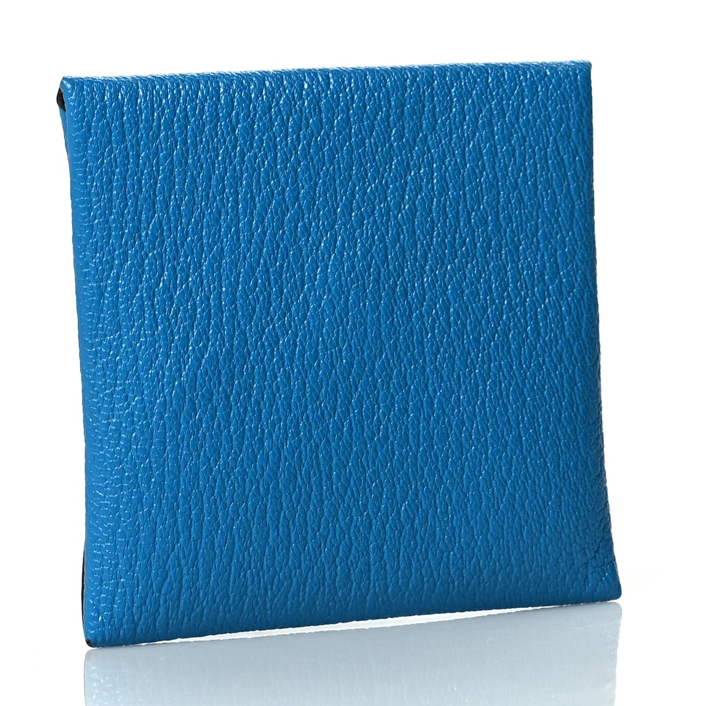 Chevre Mysore Bastia Verso Coin Purse Bleu Frida Cuivre