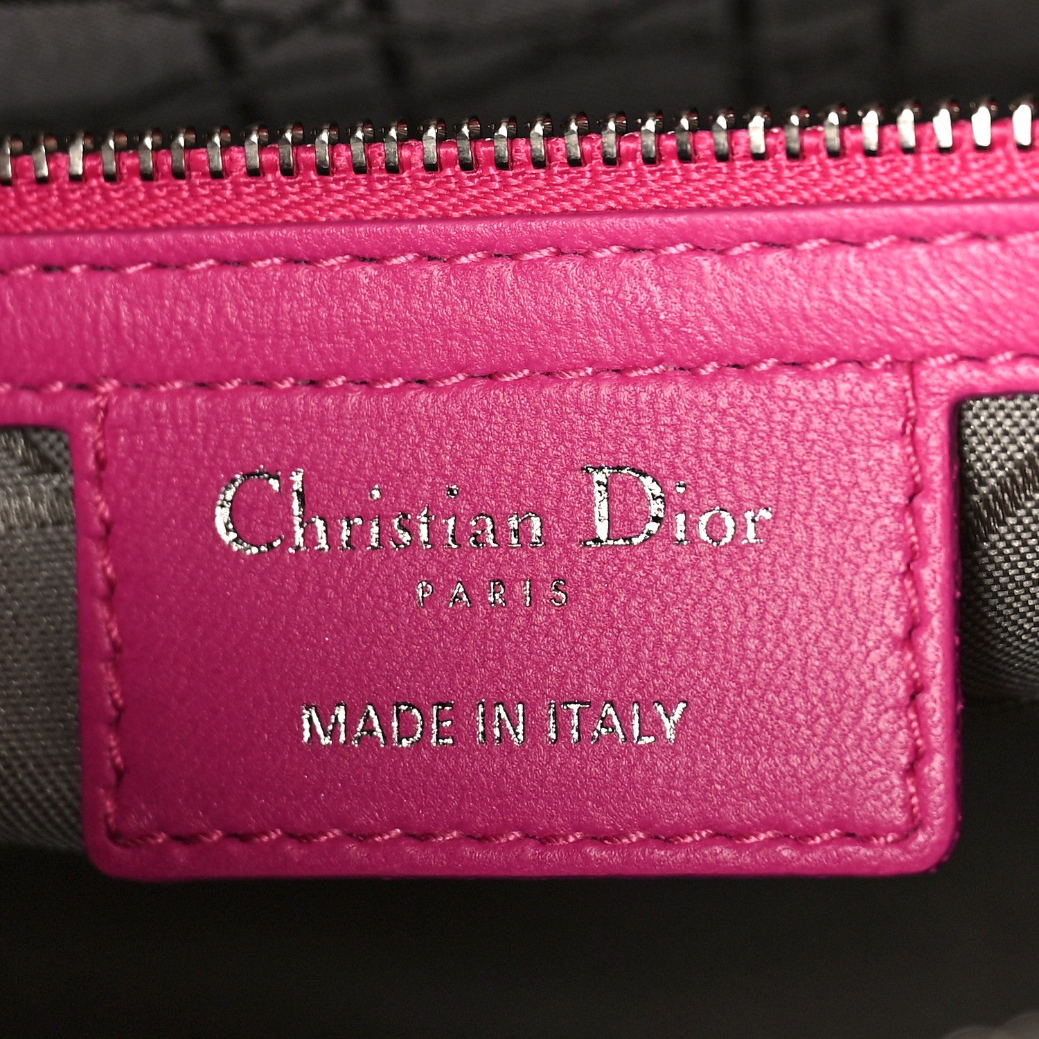 Christian Dior Lambskin Cannage Large Lady Dior Pink 6 of 9