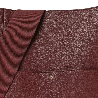 Celine Soft Grained Calfskin Sangle Bucket Bag Light Burgundy 7 of 9
