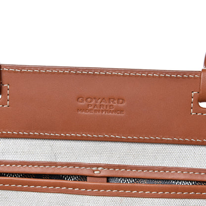 Goyard Goyardine Bellechasse Biaude MM Tote Black Gold 6 of 17