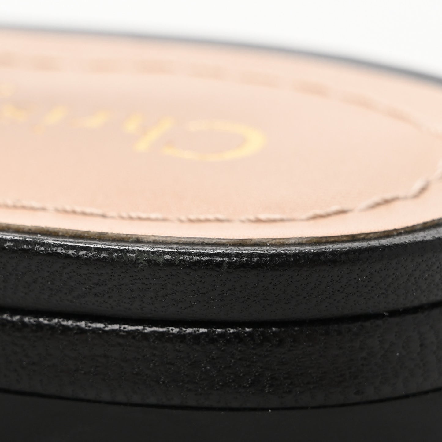 Fabric Ribbon Tartan Plaid J'Adior Slingback Ballet Flats 38.5 Black White